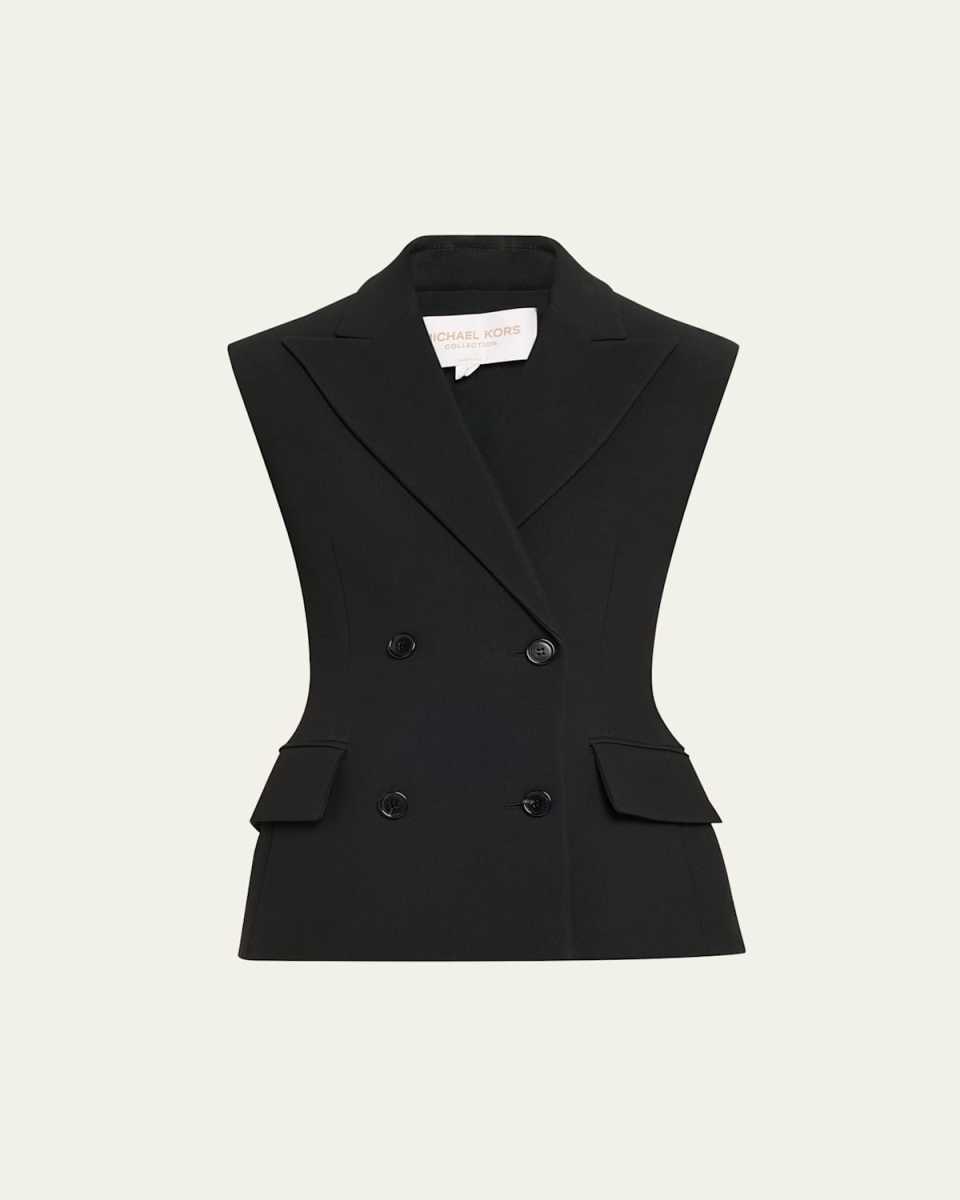 Sculpted Sleeveless Jacket